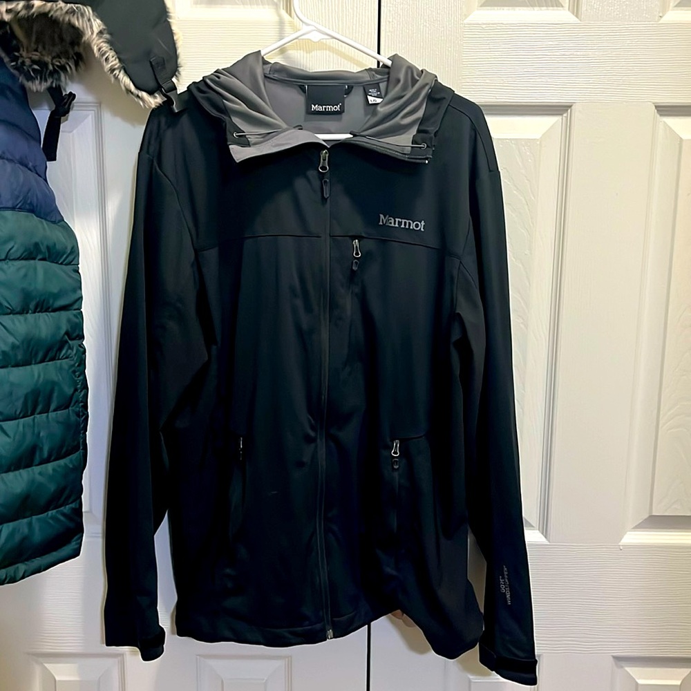 Marmot Black Hoody Jacket